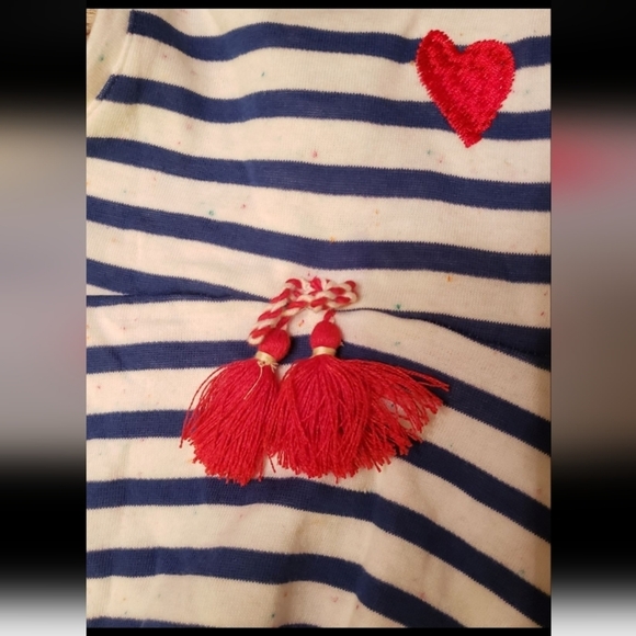 NWT Ellen Degeneres red white and blue baby outfit - Picture 4 of 8